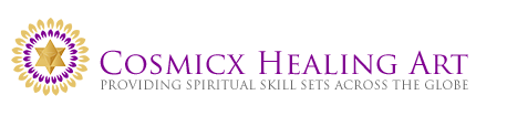 COSMICX HEALING ART logo